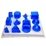 Набор геометрических моделей на подставке