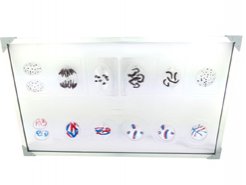 Схема мітозу і мейозу (на панелі)