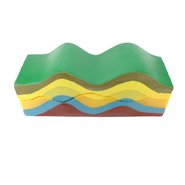 Модель разборная Оползни Земной коры