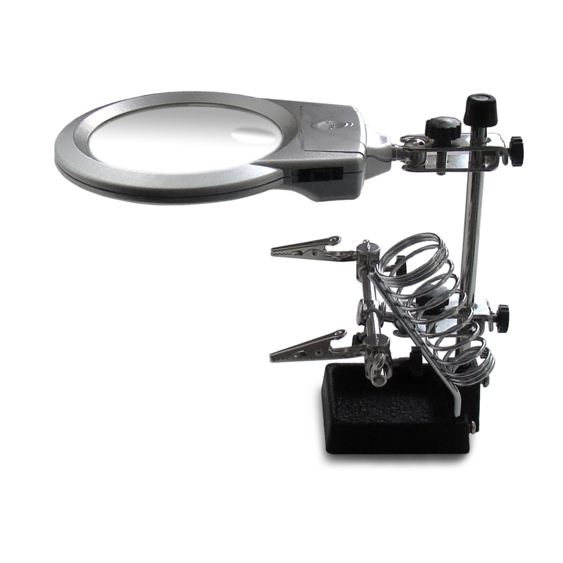 Лупа штативная