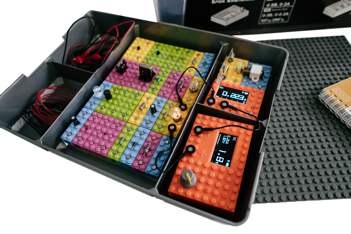 Комплект лабораторний «Електрика і магнетизм» Amperia