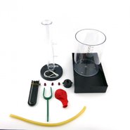 Прилад для демонстрації тиску в рідині