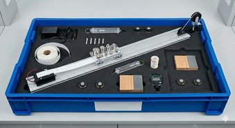 Набір для демонстрації механічних явищ кінематики, динаміки B-PRO тип 1