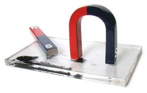 Прибор для демонстрации спектра магнитного поля постоянного магнита