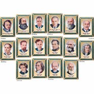 Комплект портретов выдающихся физиков