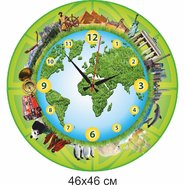 Механические часы для кабинета географии