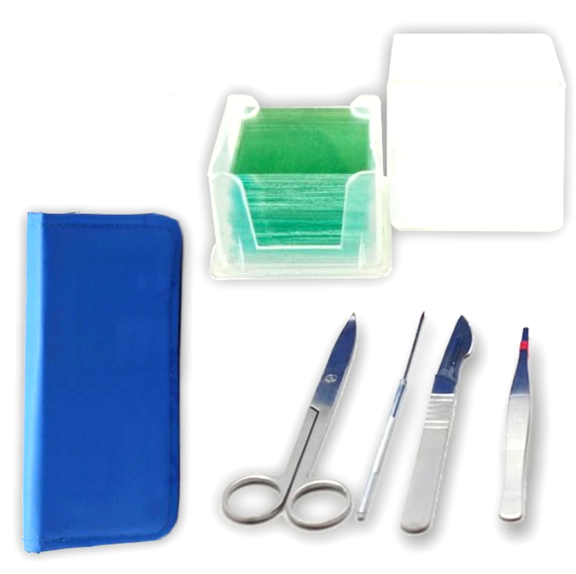 Цифровий мікроскоп з повним набором мікропрепаратів