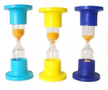 Часы песочные (набор 1 мин., 2 мин., 5 мин.)