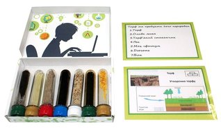 Коллекция Торф и продукты его переработки (раздаточная)