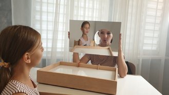 Зеркало логопедическое