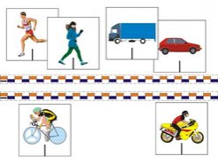 Модель-аппликация Числовая прямая