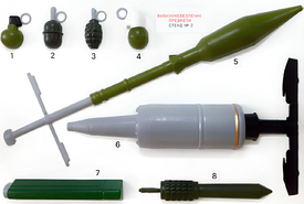 Комплект наглядных пособий-стендов Взрывоопасные предметы Стенд 2