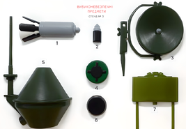 Комплект наглядных пособий-стендов Взрывоопасные предметы Стенд 3