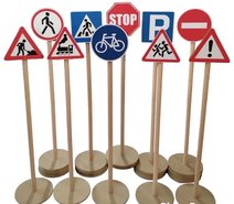 Набор Знаки дорожного движения со Светофором