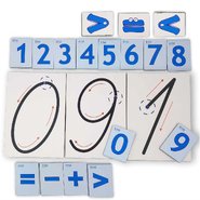 Демонстрационный набор цифр и знаков на магнитах