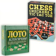 Набор настольных развивающих игр