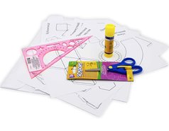 Лабораторный набор для изготовления моделей по математике