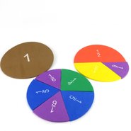 Набор Части целого на круге. Простые дроби