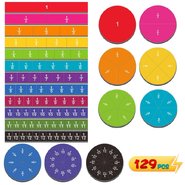 Демонстрационный набор Дроби на магнитах 