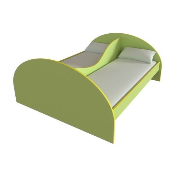 Кровать детская двойная Бриз