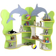 Уголок для игрушек Дельфины