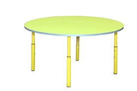 Стол детский круглый (регулируется на ростовые группы № 1-3)