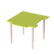 Детский столик Пазл с регулировкой высоты (одна секция)