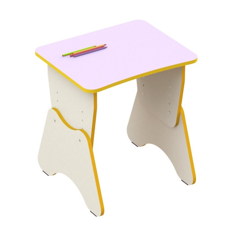 Детский столик одноместный с регулировкой высоты