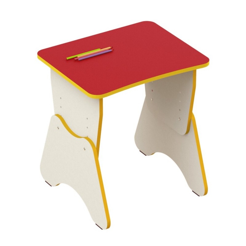 Детский столик одноместный с регулировкой высоты