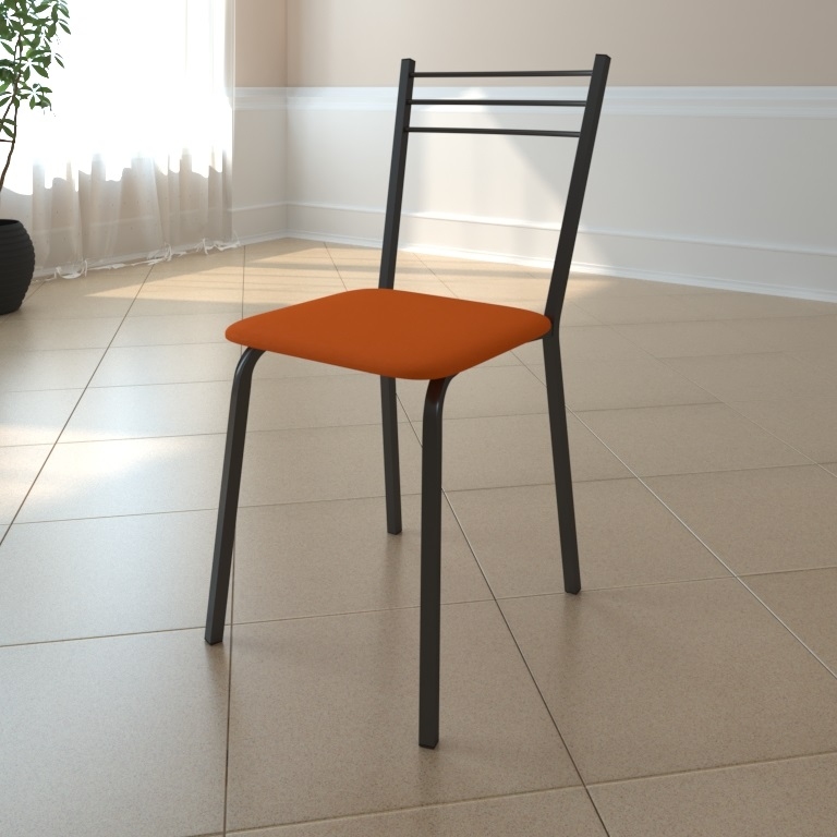 Стул для столовой квадратный