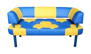 Диван Мозаика с подлокотниками