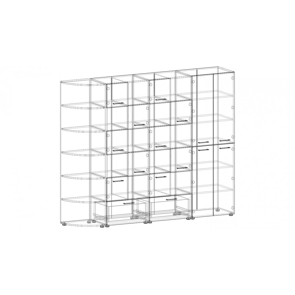 Стенка для кабинета украинского языка