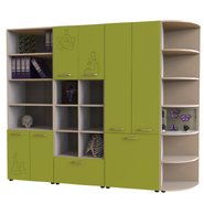 Стенка для кабинета биологии