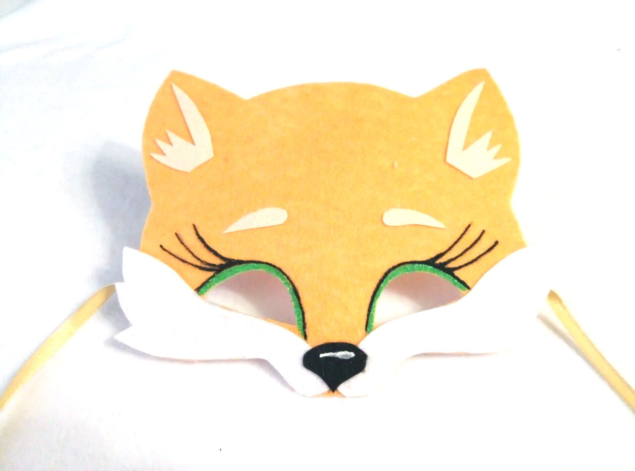 Набор масок для театральных представлений Животные (10 шт)