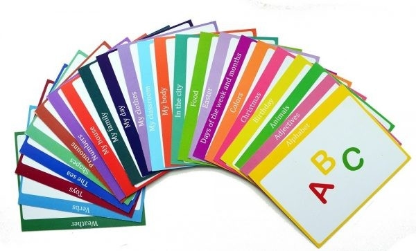 Набор тематических, сюжетных, предметных картинок и развивающих игр на английском языке 2 в 1