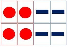 Набор карточек с графическим обозначением языковых единиц: звуки, слоги, слова