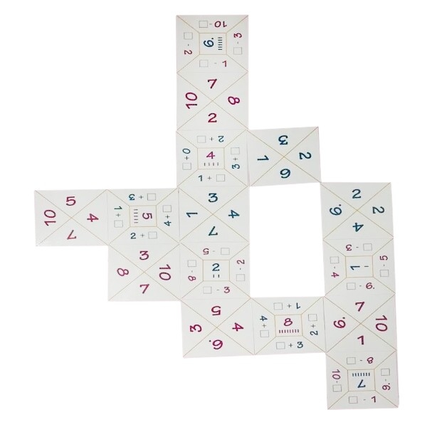 Набор карточек Состав числа