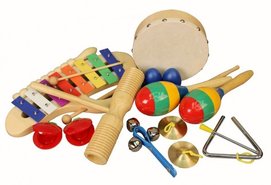 Комплект детских музыкальных инструментов