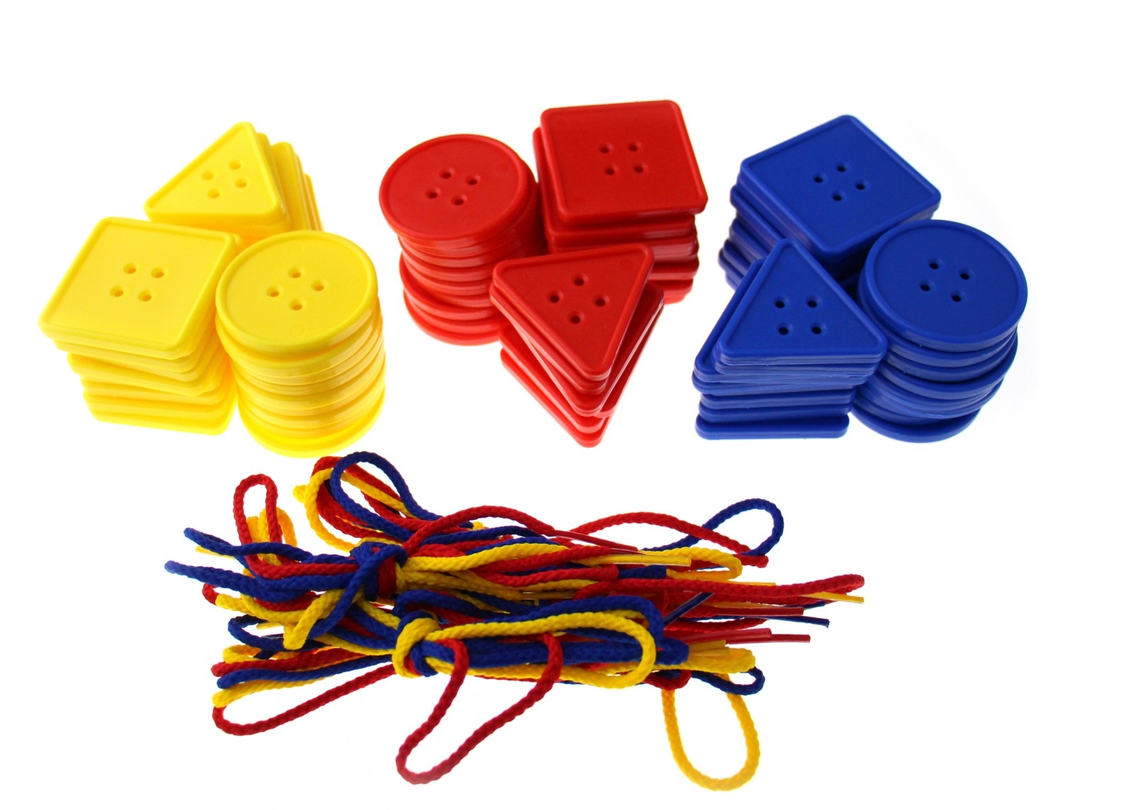 Набор геометрических фигур «Пуговицы»