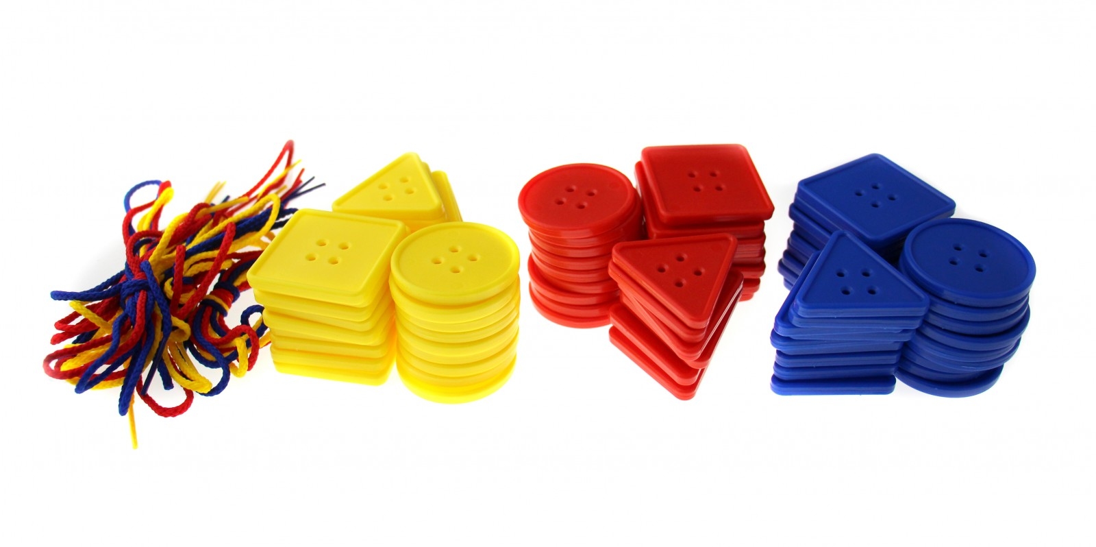 Набор геометрических фигур «Пуговицы»