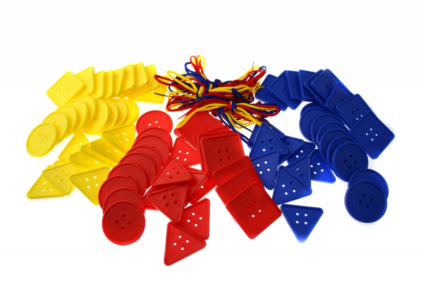 Набор геометрических фигур «Пуговицы»