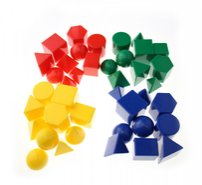 Набор моделей геометрических тел и фигур (раздаточный)