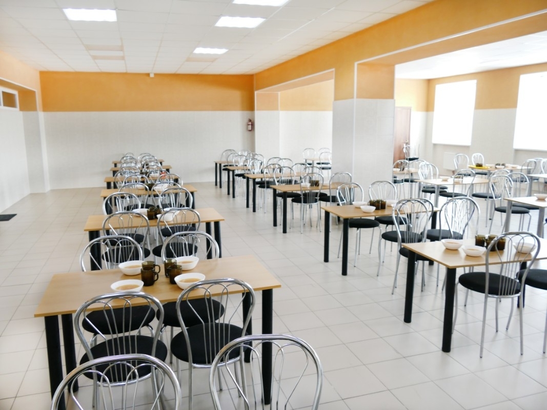 Школьная столовая, Носовская ОТГ Черниговской обл.