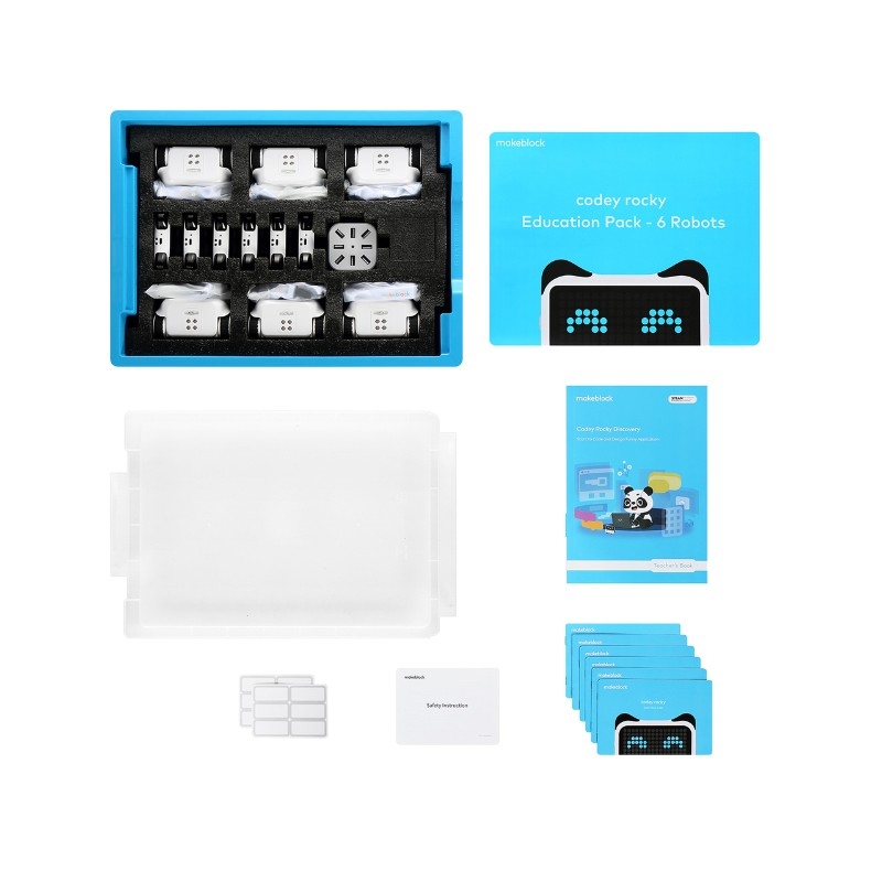 STEAM набор Makeblock Codey Rocky Education Pack - 6 роботов