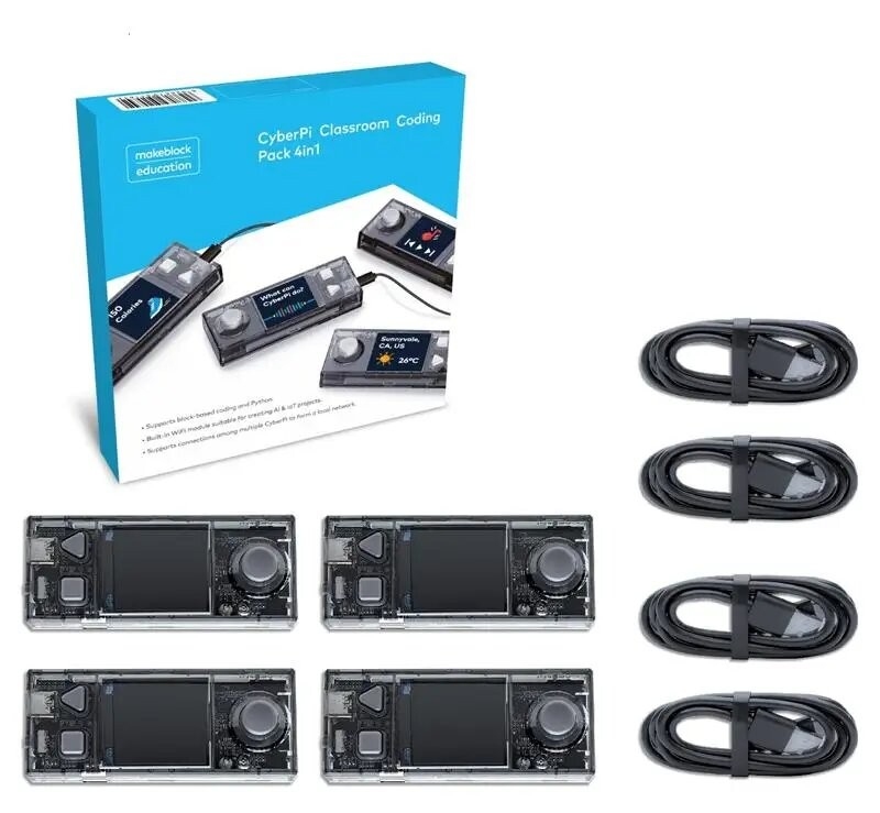Набор Makeblock CyberPi Classroom Coding Pack (4 в 1)