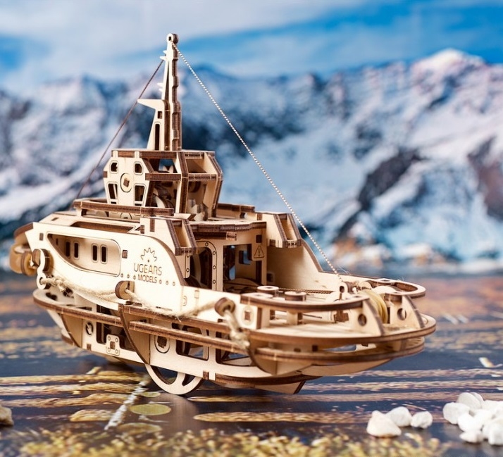 Механічна 3D модель Буксир