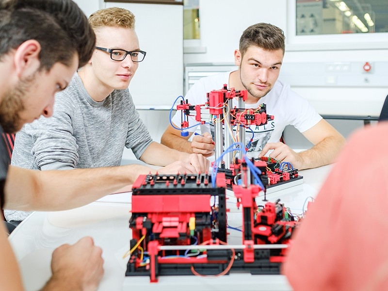 Конструктор fischertechnik Trainingsmodelle Мультипроцессинговая станция 24v FT-536632