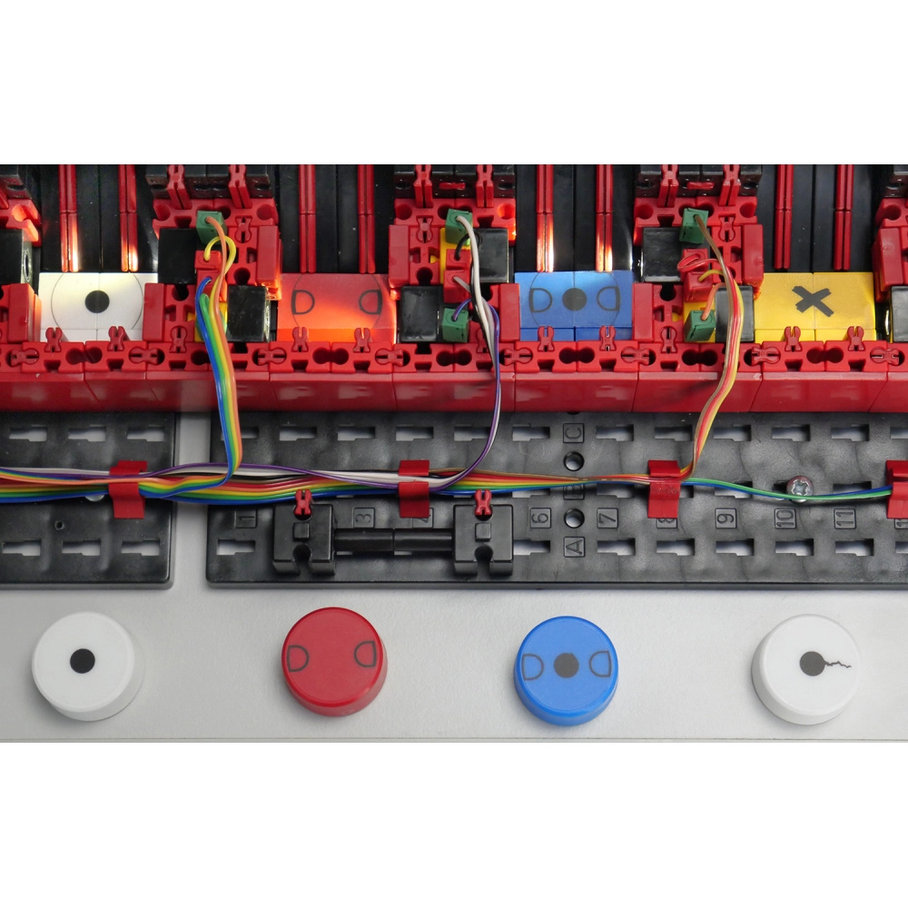 Конструктор Fisсhertechnik Trainingsmodelle Сортировочная линия из ШИ 9В FT-568416