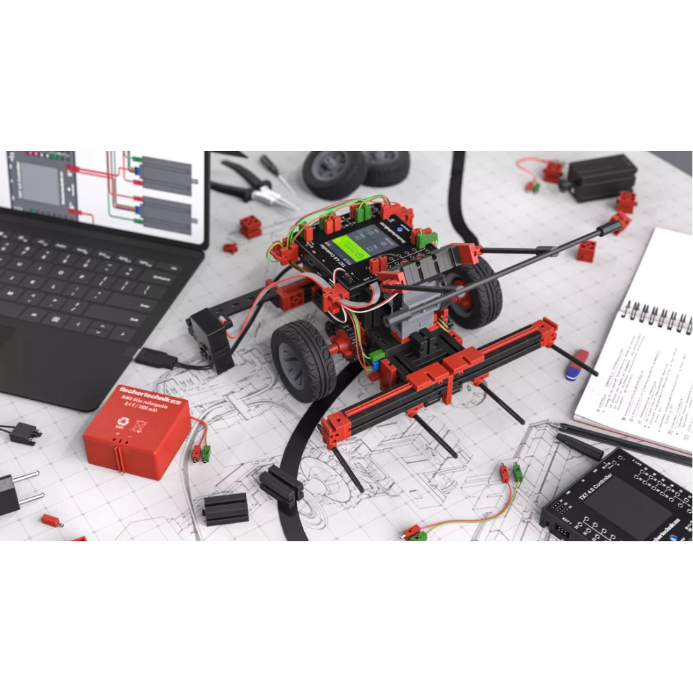 Додатковий набір Fisсhertechnik STEM Coding RoboMission FT-576109