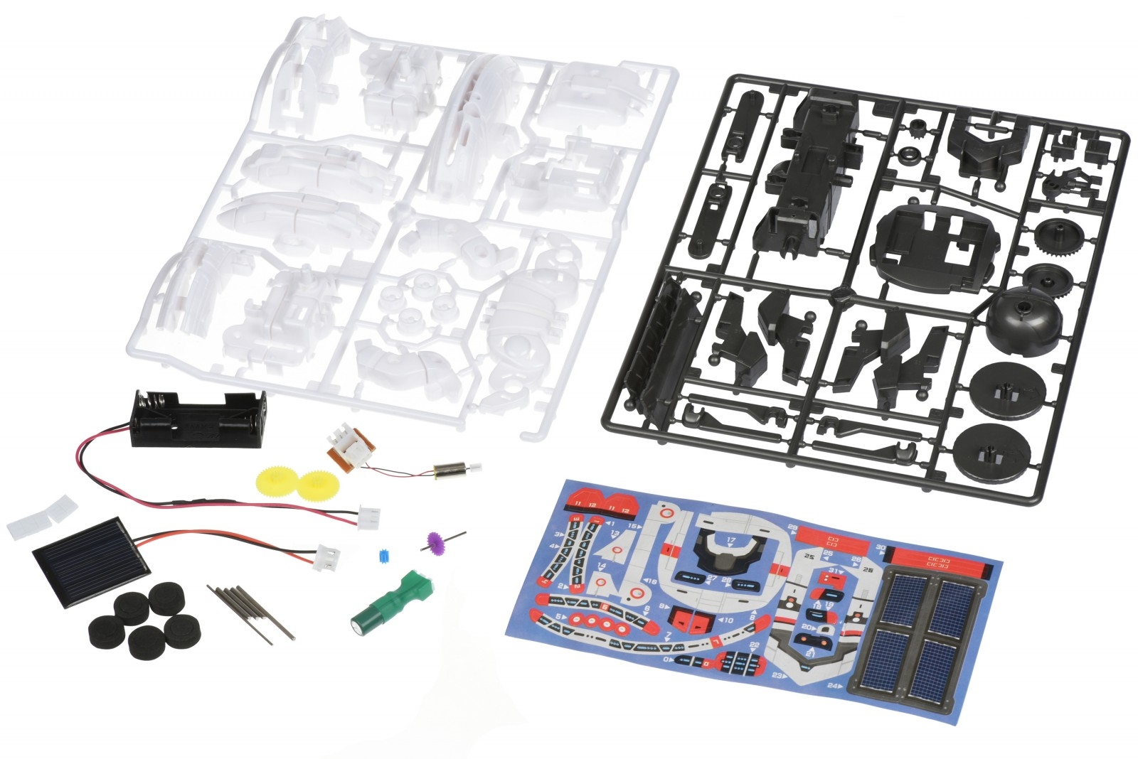 Робот-конструктор Same Toy Космический флот 7 в 1 на солнечной батарее